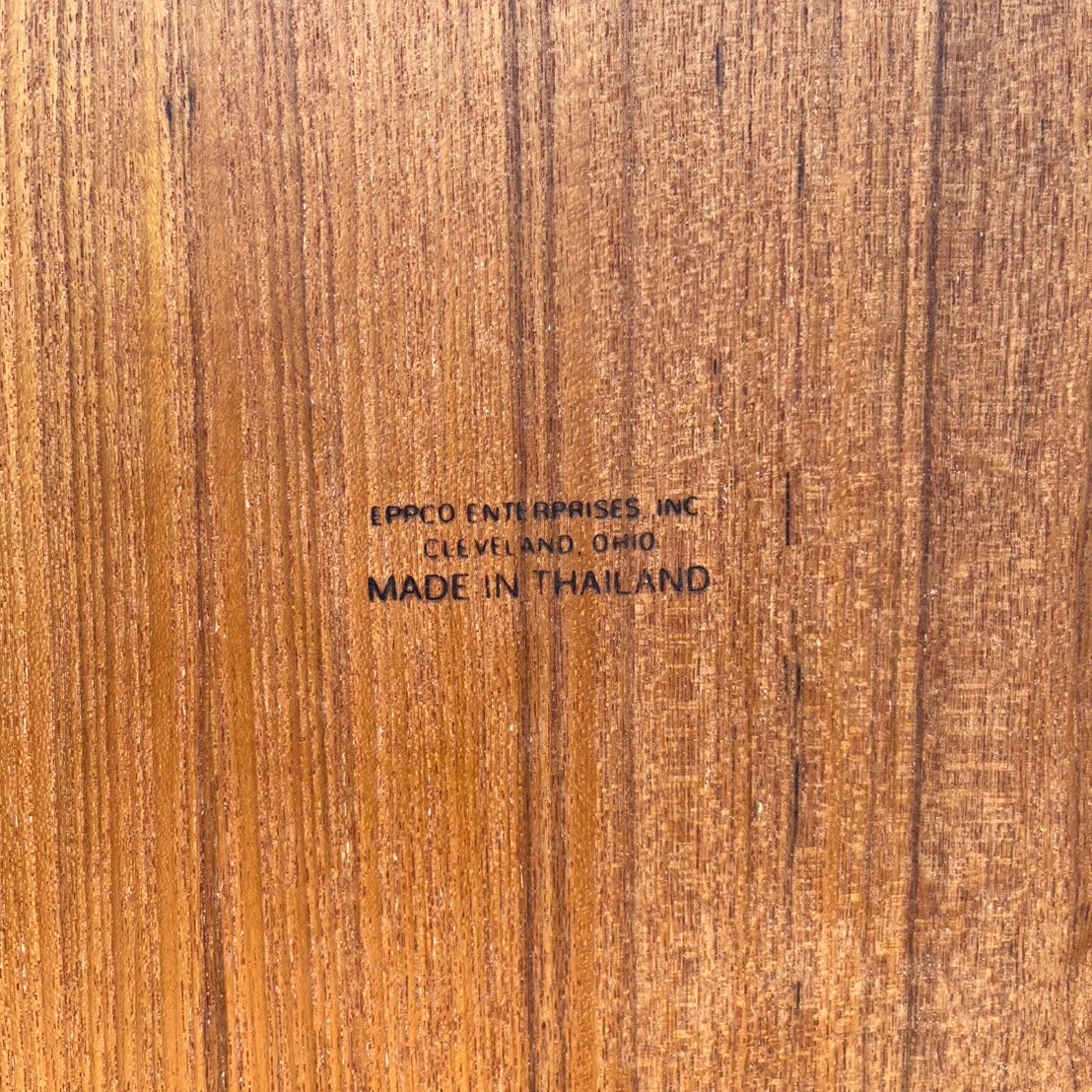 Eppco Enterprises / エプコ社 チーク材 壁掛けシェルフ キャビネット タンブールドア