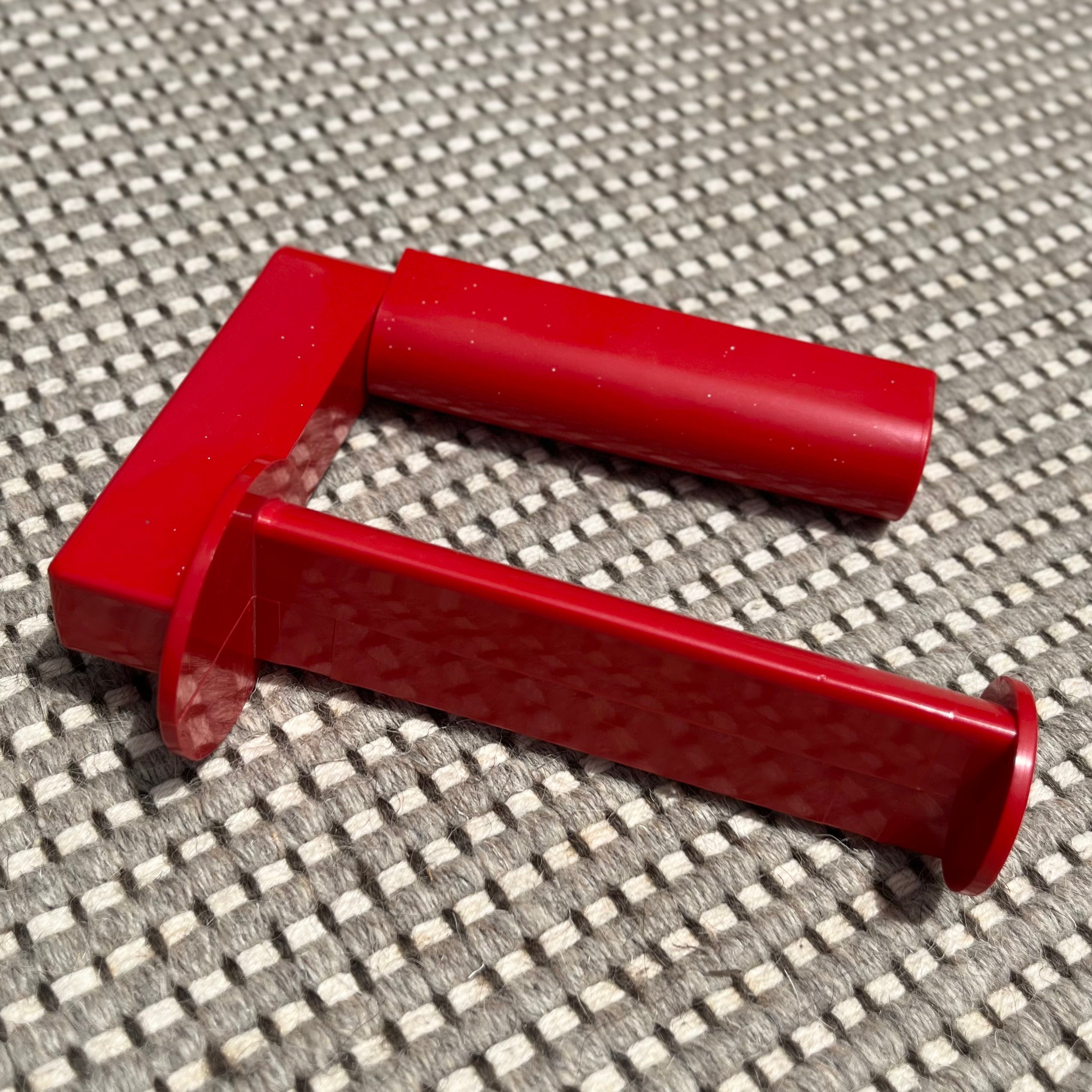 Caroma スペースエイジ ウォールミラーシェルフ レッド ヴィンテージ