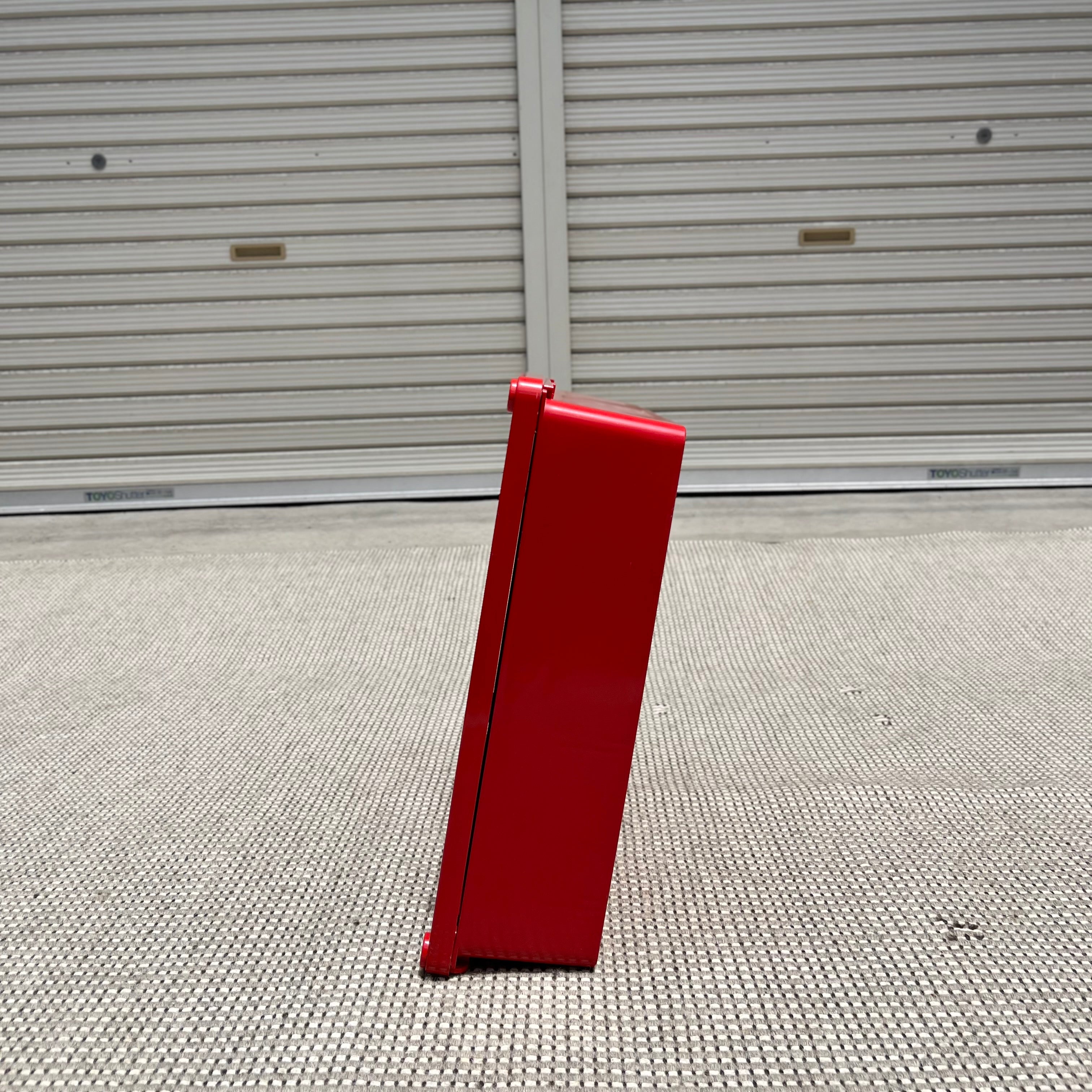 Caroma スペースエイジ ウォールミラーシェルフ レッド ヴィンテージ