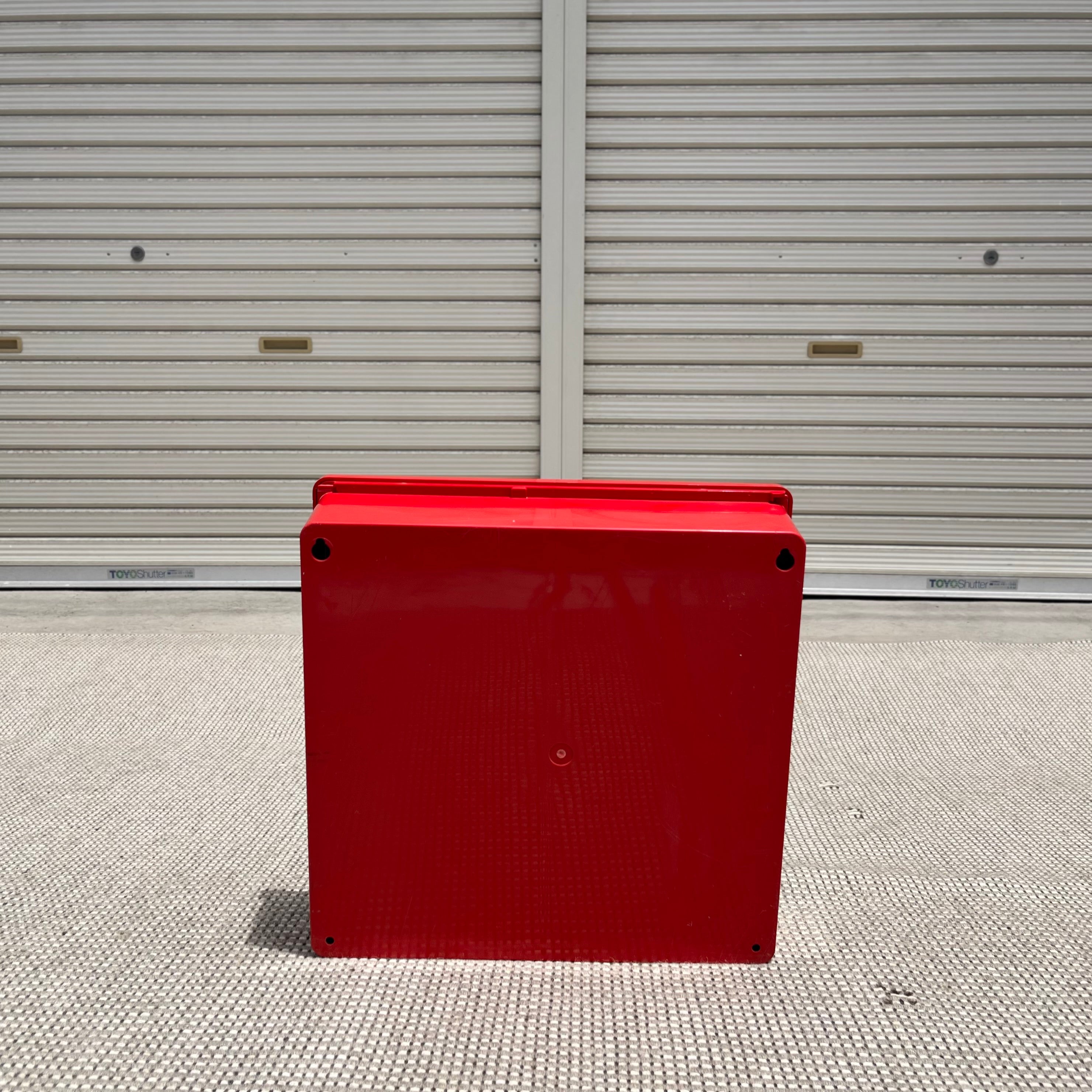 Caroma スペースエイジ ウォールミラーシェルフ レッド ヴィンテージ