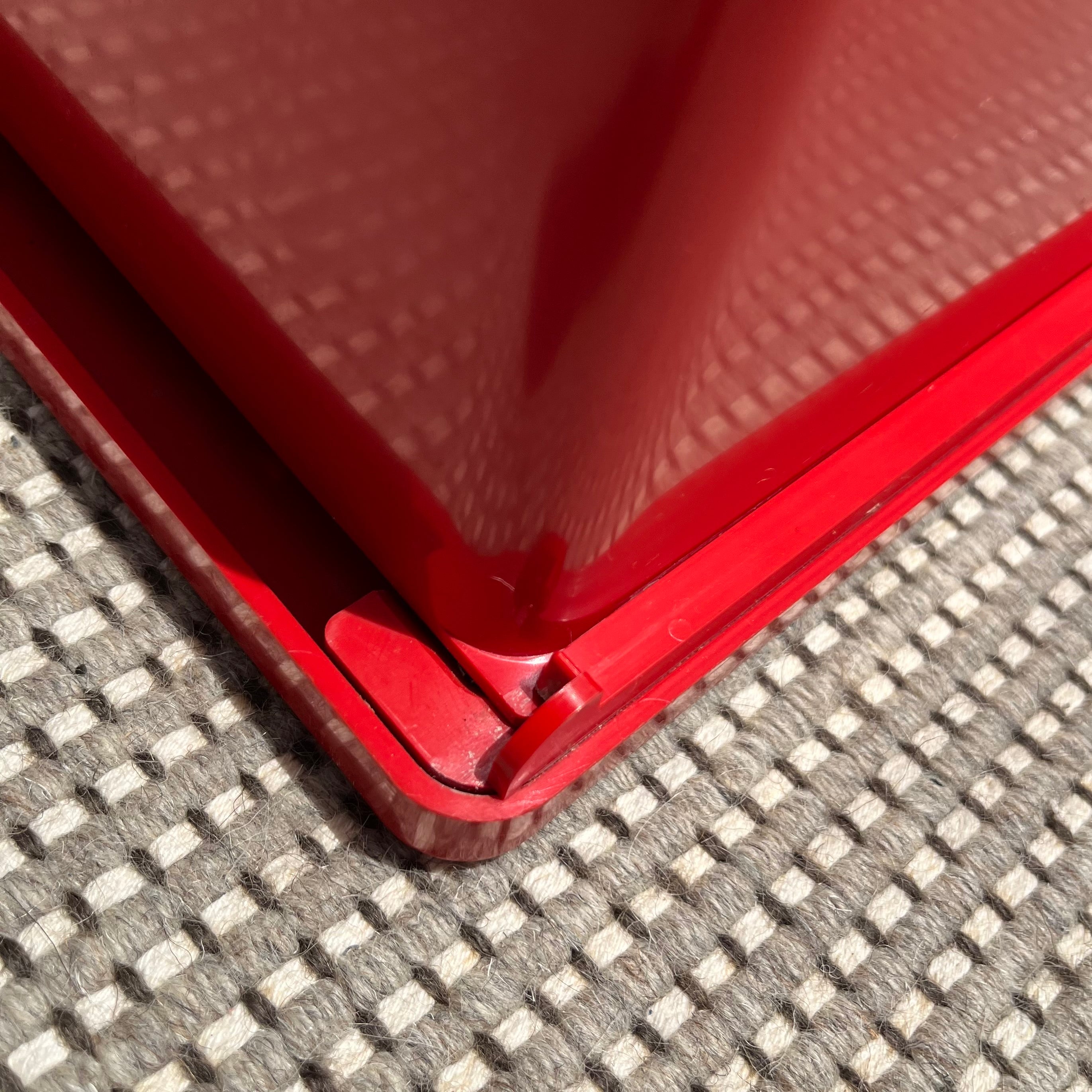 Caroma スペースエイジ ウォールミラーシェルフ レッド ヴィンテージ