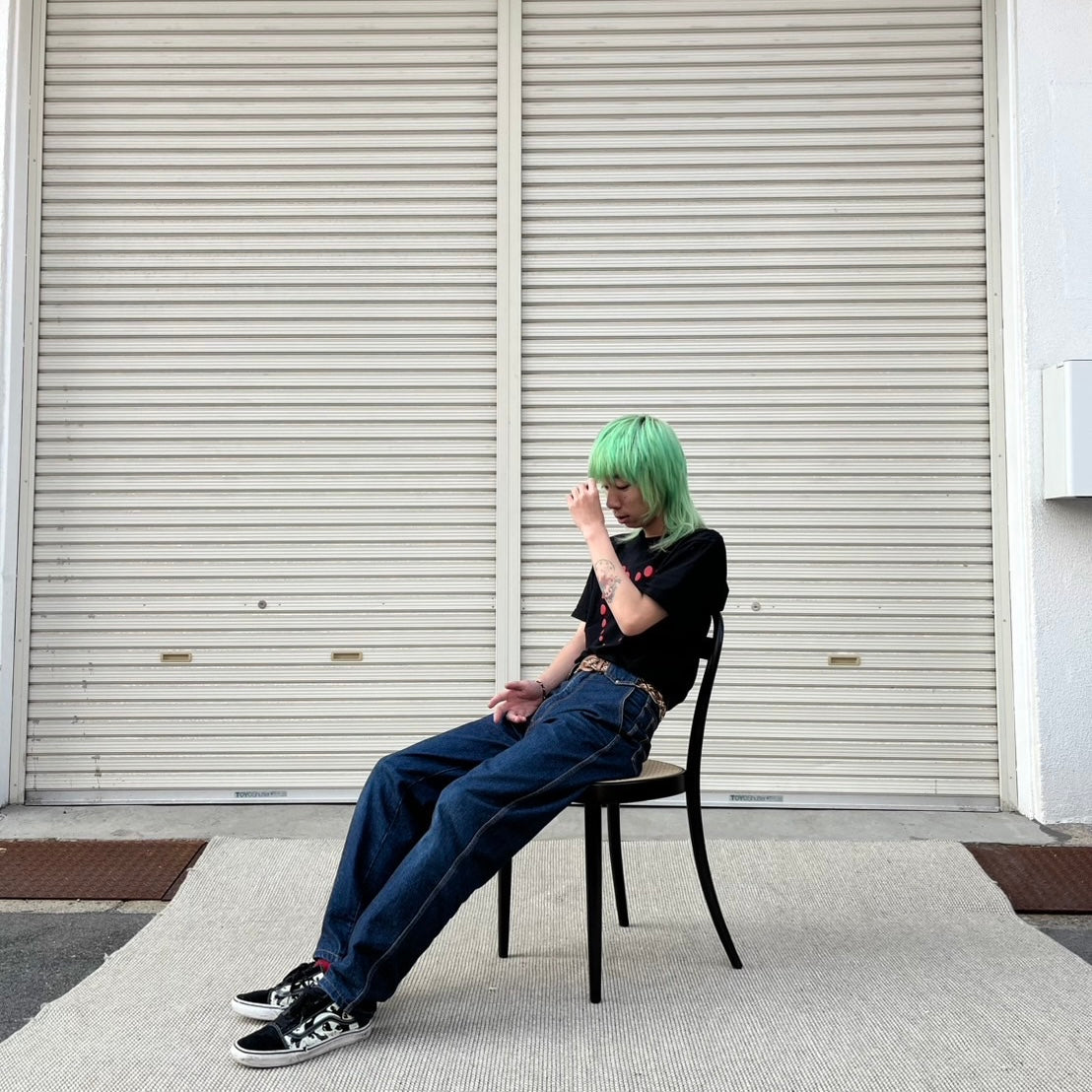 無印良品 トーネット / THONET 曲木椅子 籐編座 ブナ材