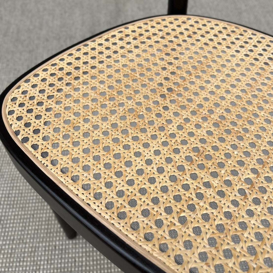 無印良品 トーネット / THONET 曲木椅子 籐編座 ブナ材