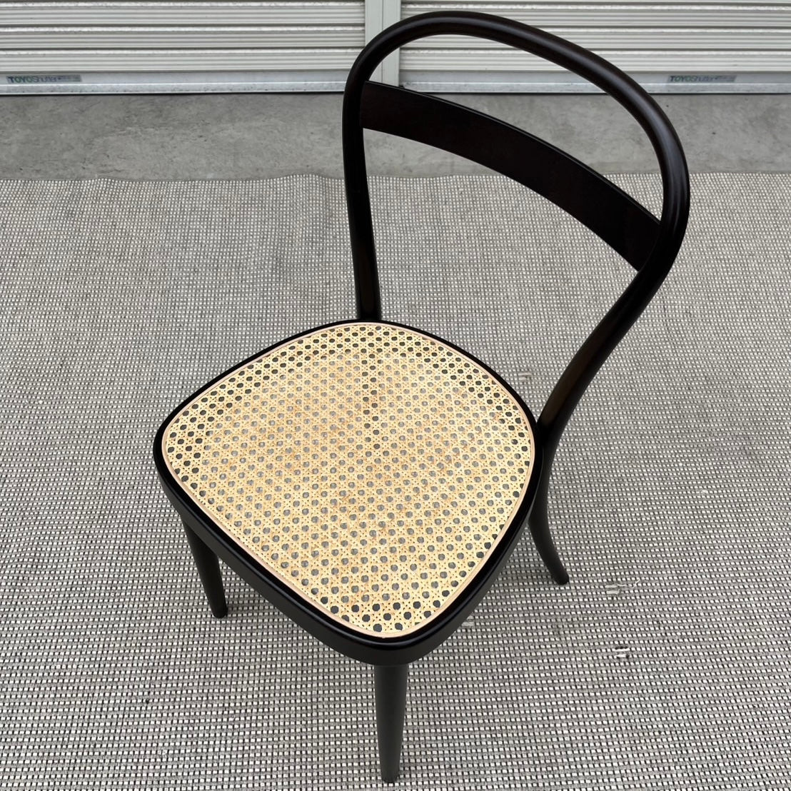無印良品 トーネット / THONET 曲木椅子 籐編座 ブナ材