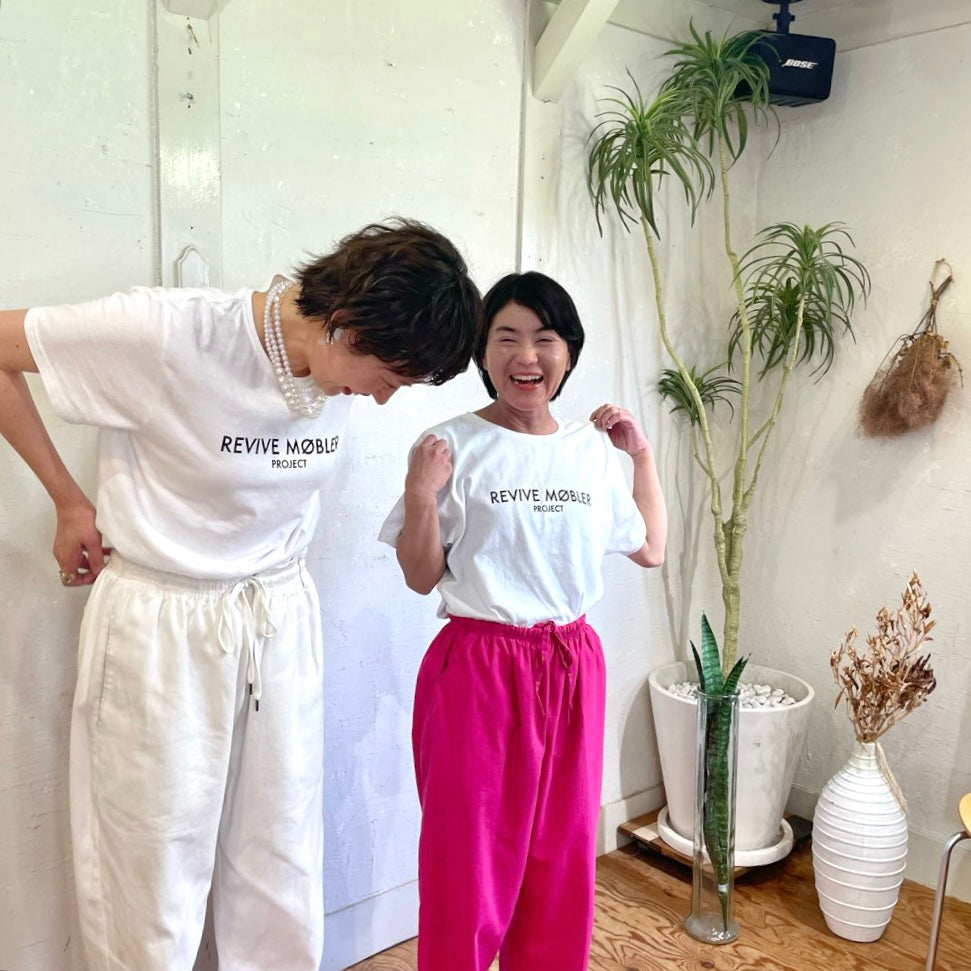 リスタイル別注 Tシャツ リバイブモブラープロジェクト Pure Waste サステナブル SDGs
