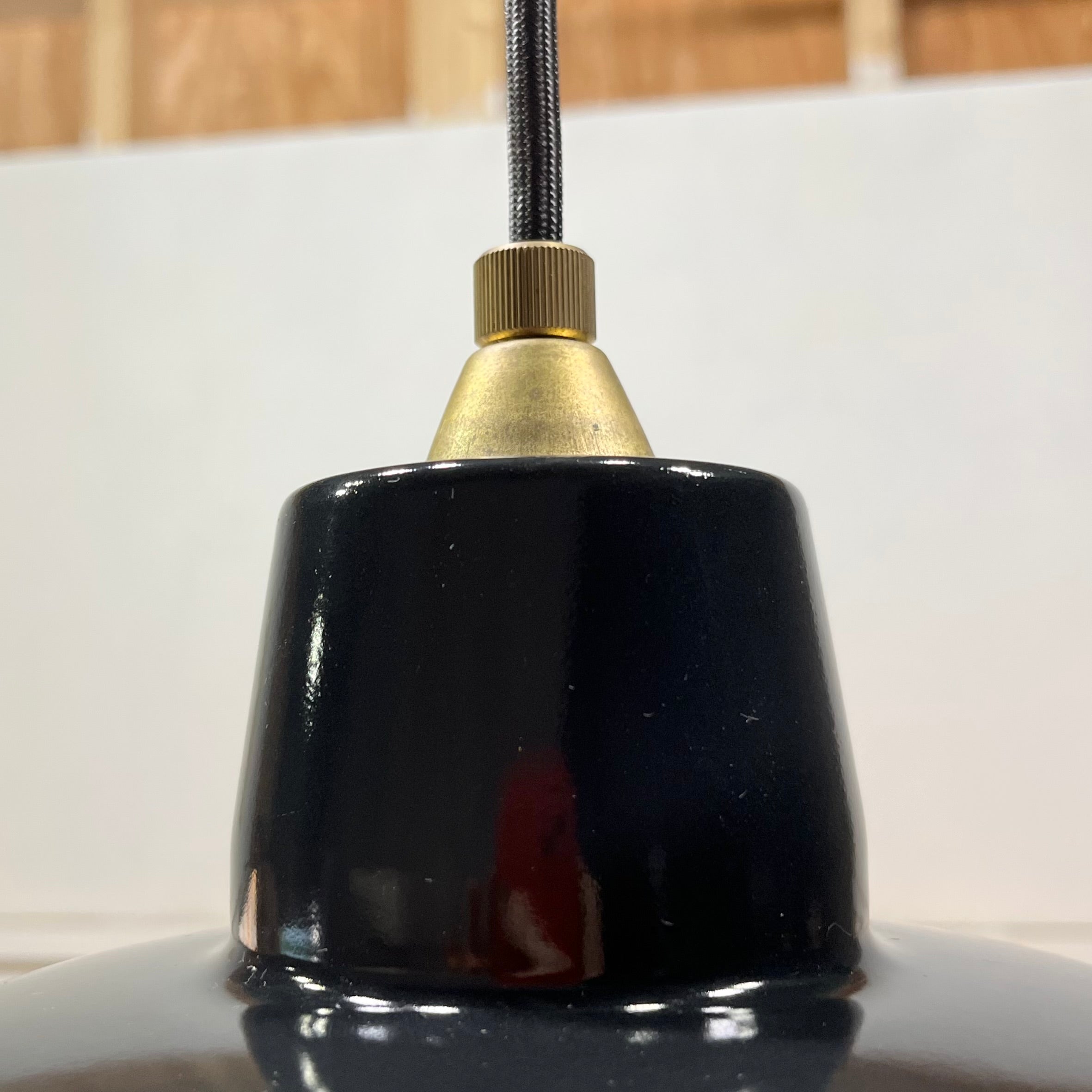 イデー / IDEE ホーローペンダントランプ ブラック 照明