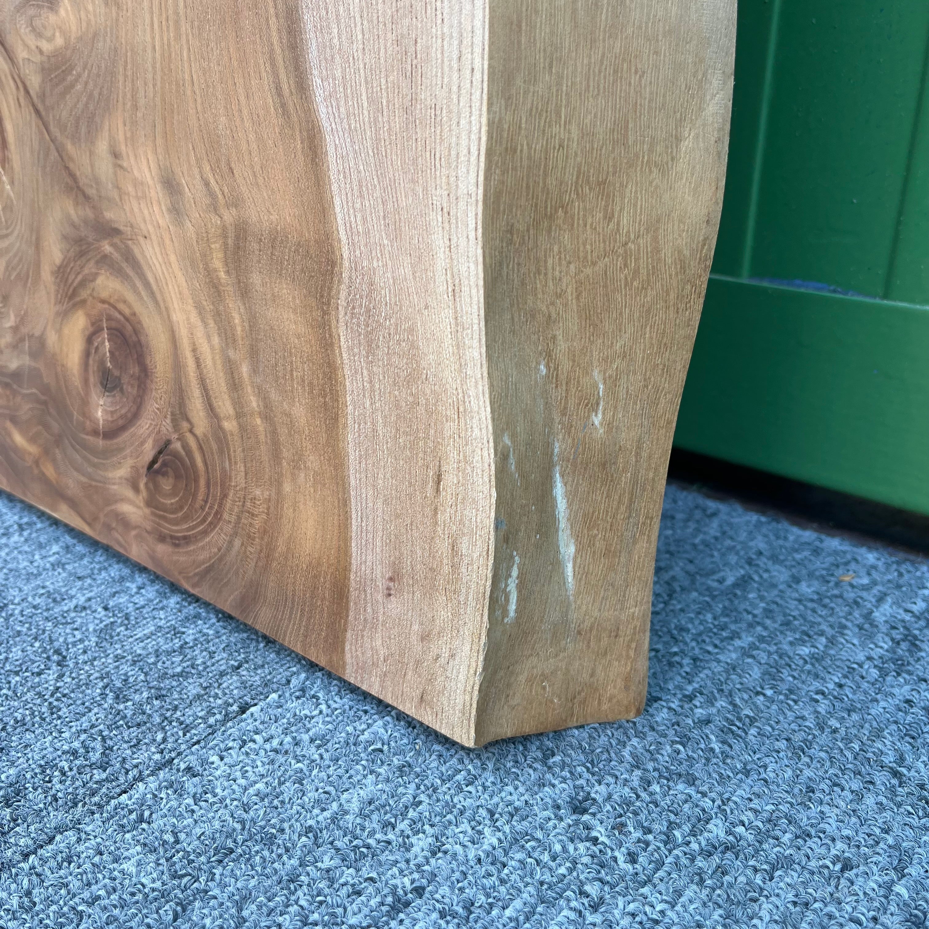 一枚板 ケヤキ 無垢材 耳付き 美しい木目の一枚板 74×143【11】