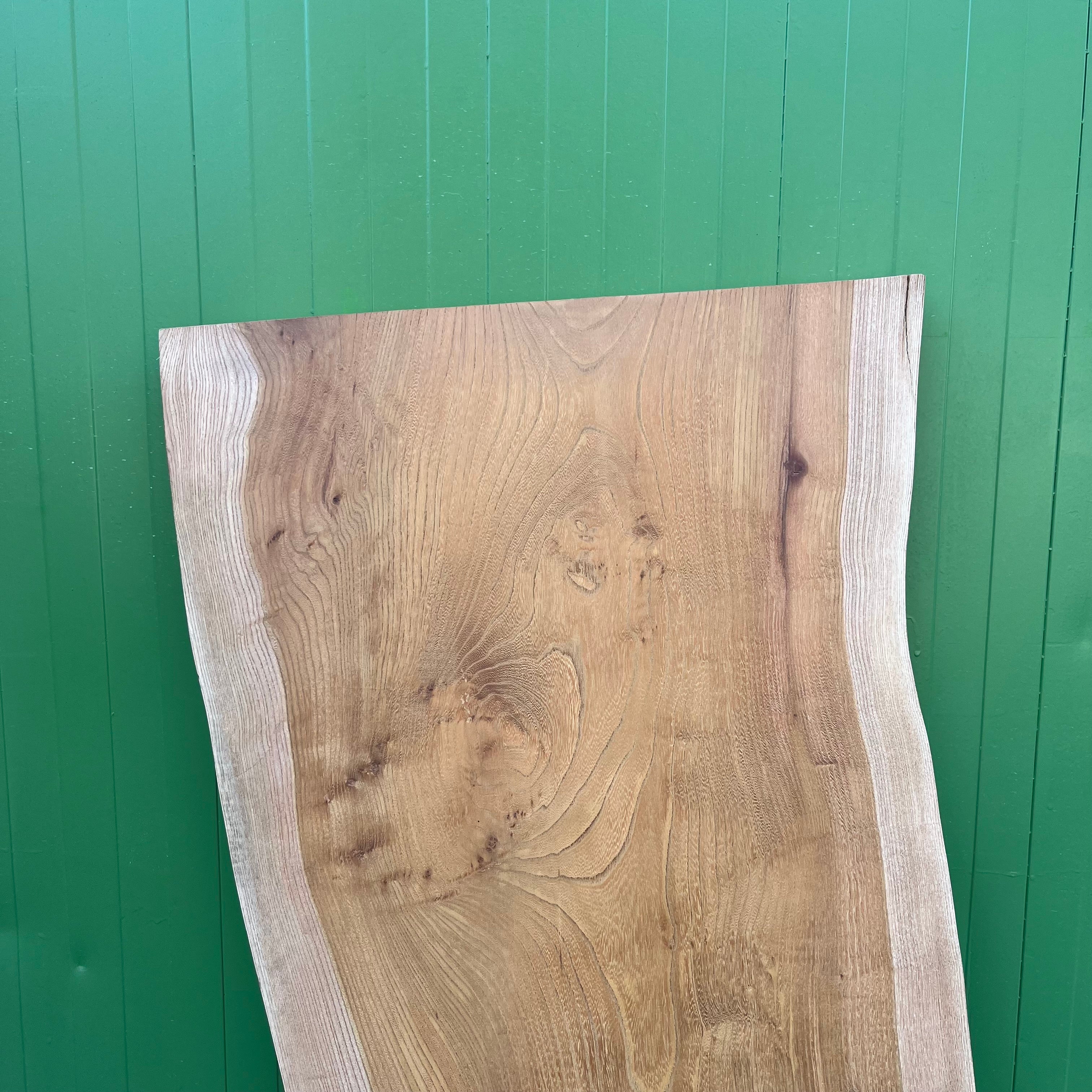 一枚板 ケヤキ 無垢材 耳付き 美しい木目の一枚板 74×143【11】
