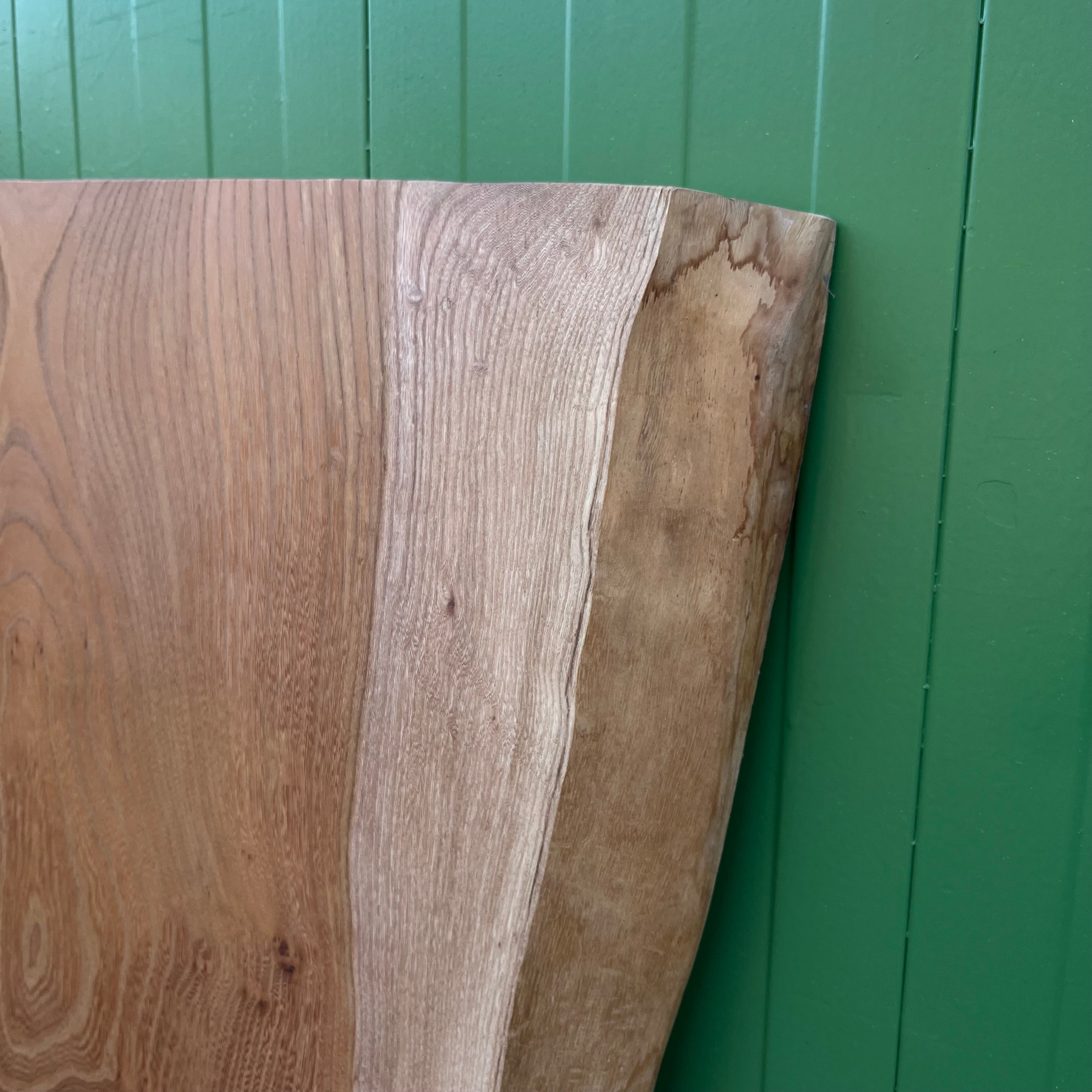 一枚板 ケヤキ 無垢材 耳付き 美しい木目の一枚板 74×143【11】