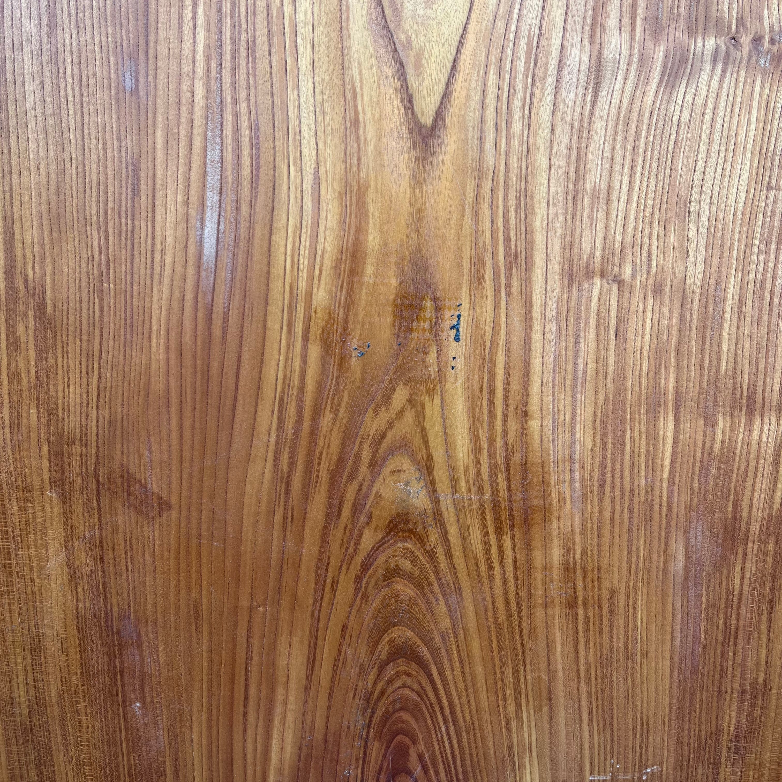 一枚板 ケヤキ 無垢材 耳付き 美しい木目の一枚板 64×148【44】