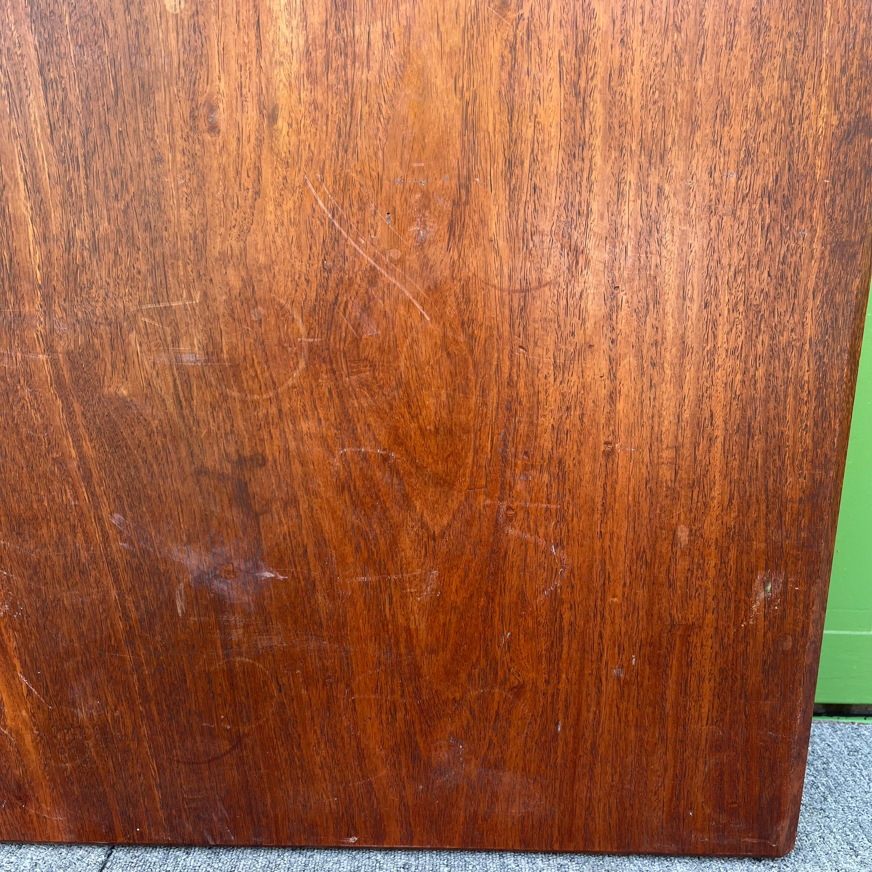 一枚板 ブビンガ 無垢材 耳付き 美しい木目の一枚板 72×122【38】