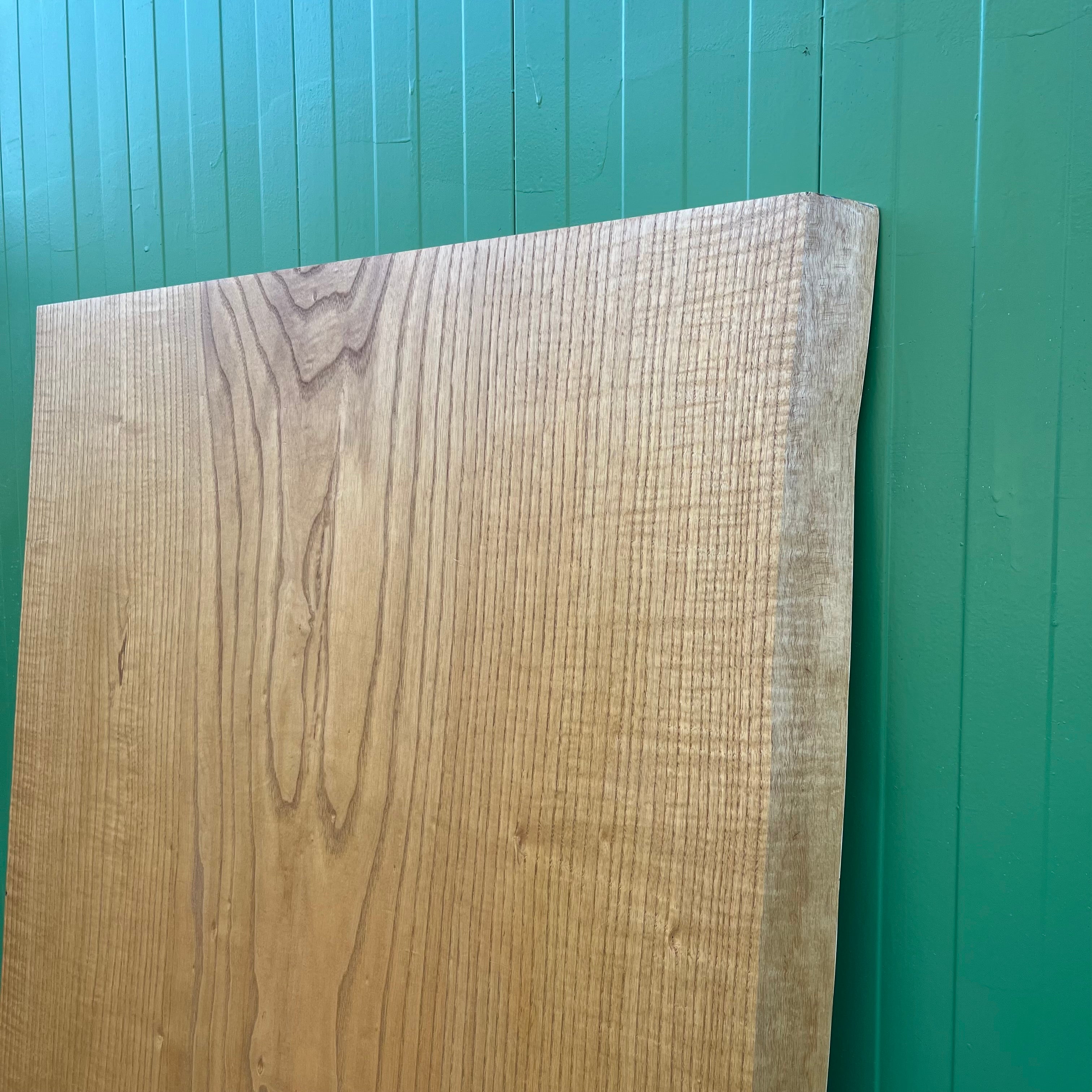 一枚板 タモ 無垢材 美しい木目の一枚板 96×160【48】