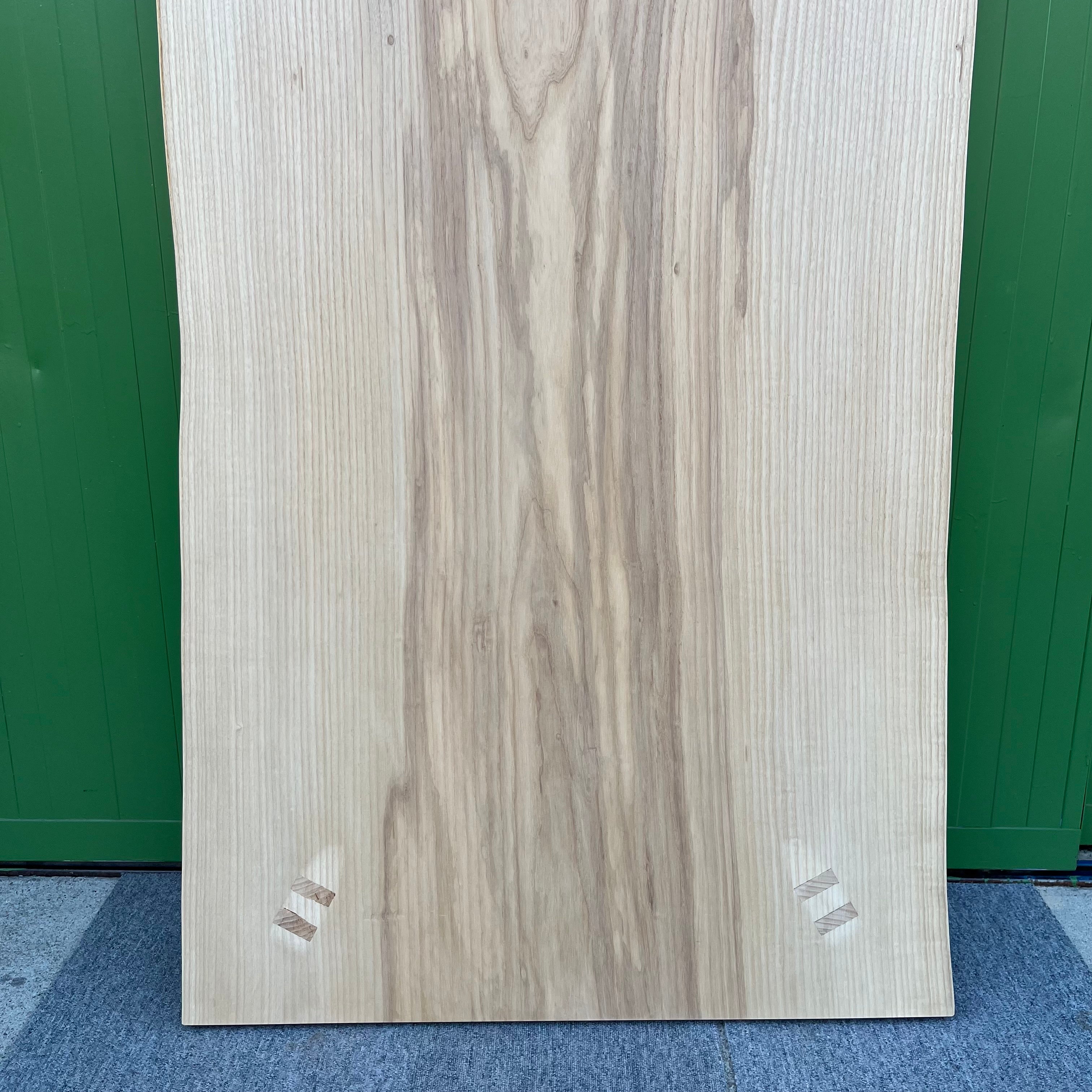 一枚板 タモ 無垢材 美しい木目の一枚板 96×160【48】