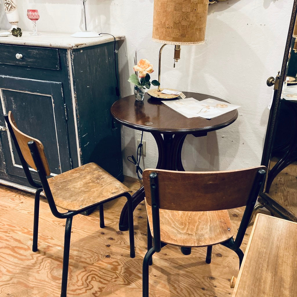 スクールチェア 学校椅子 ヴィンテージ ダイニングチェア