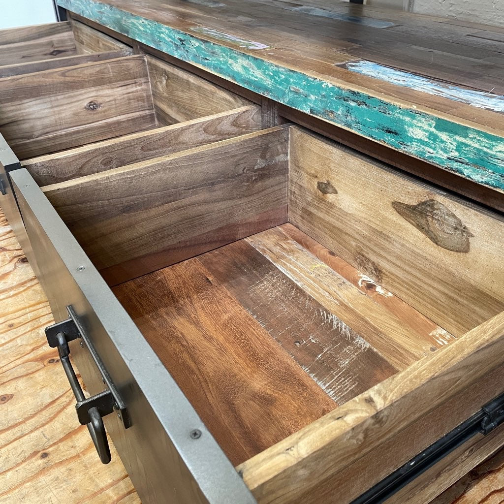 ディーボディ/d-Bodhi アスプルンド フェルム インダストリアル TVボード L 110776 / FERUM INDUSTRIAL TV BOARD テレビボード アイアンフレーム  中古