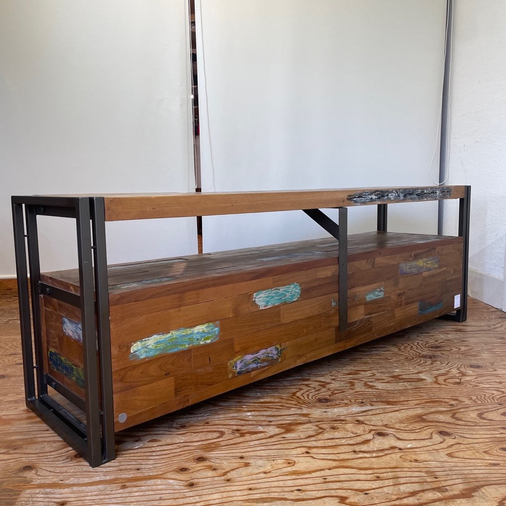 ディーボディ/d-Bodhi アスプルンド フェルム インダストリアル TVボード L 110776 / FERUM INDUSTRIAL TV BOARD テレビボード アイアンフレーム  中古