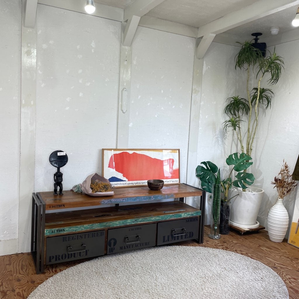 ディーボディ/d-Bodhi アスプルンド フェルム インダストリアル TVボード L 110776 / FERUM INDUSTRIAL TV BOARD テレビボード アイアンフレーム  中古