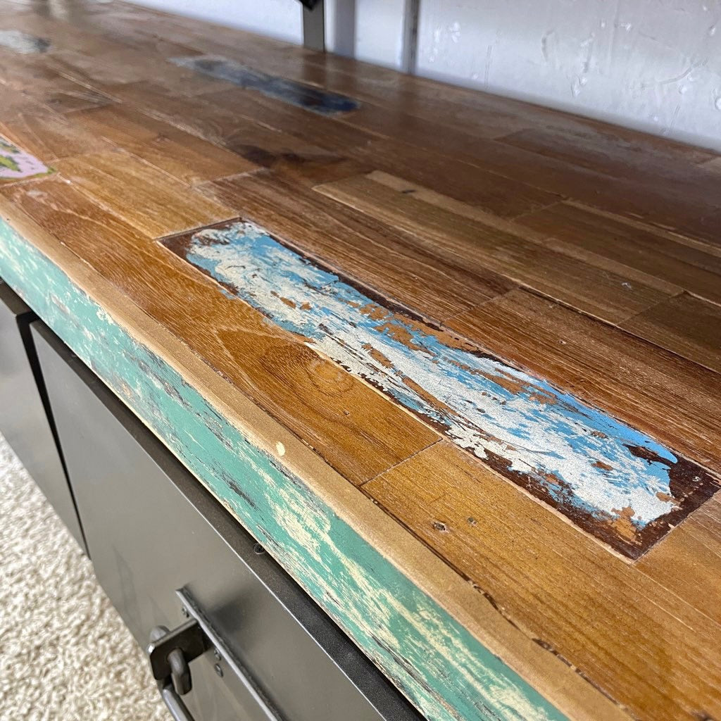 ディーボディ/d-Bodhi アスプルンド フェルム インダストリアル TVボード L 110776 / FERUM INDUSTRIAL TV BOARD テレビボード アイアンフレーム  中古