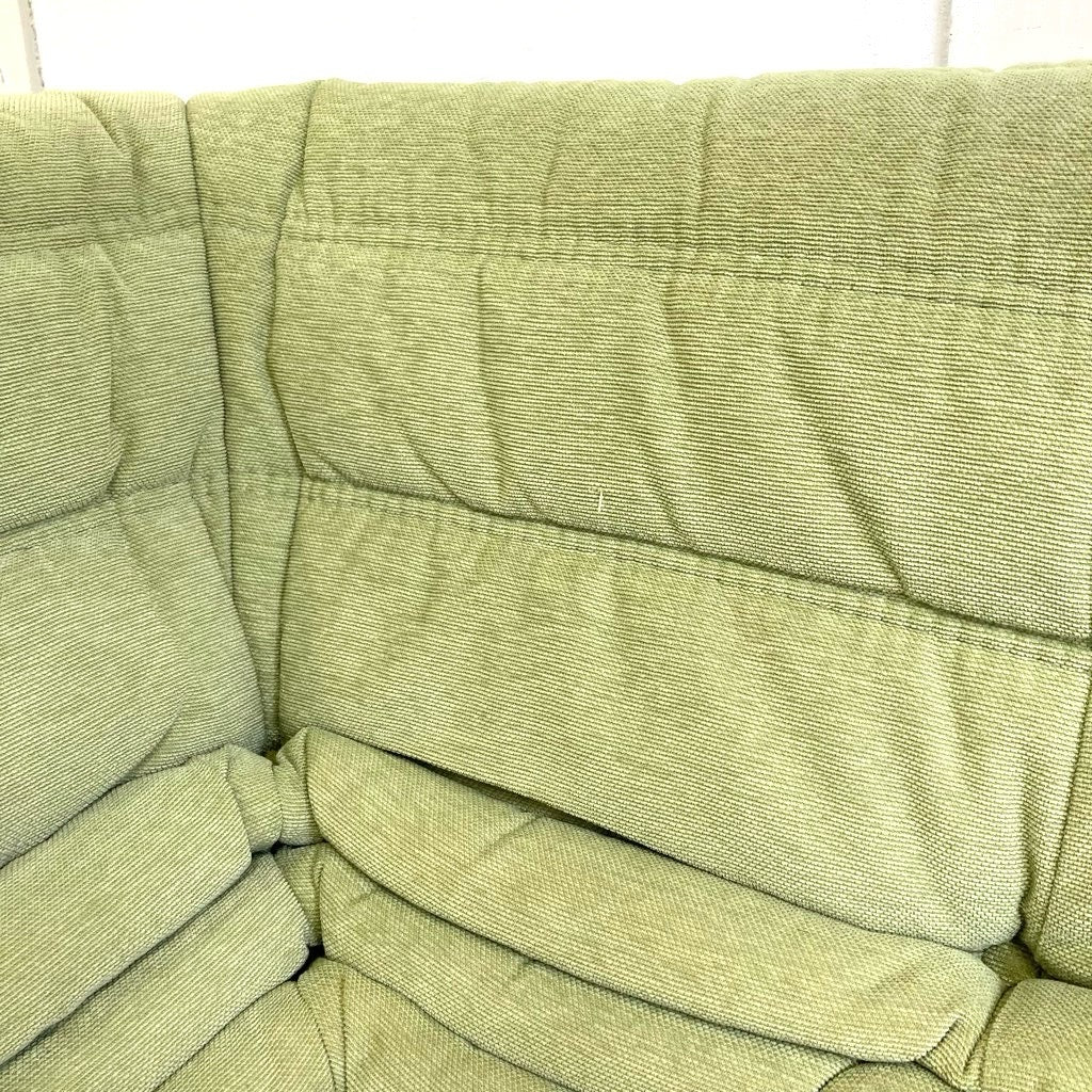 リーン・ロゼ / ligne roset トーゴ コーナーソファ グリーン 中古