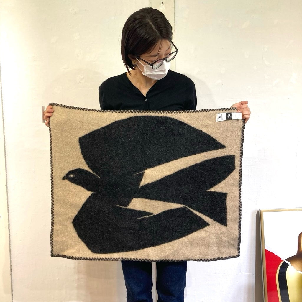 クリッパン / KLIPPAN×ミナペルホネン / mina perhonen 「DANCE」ブランケット 中古