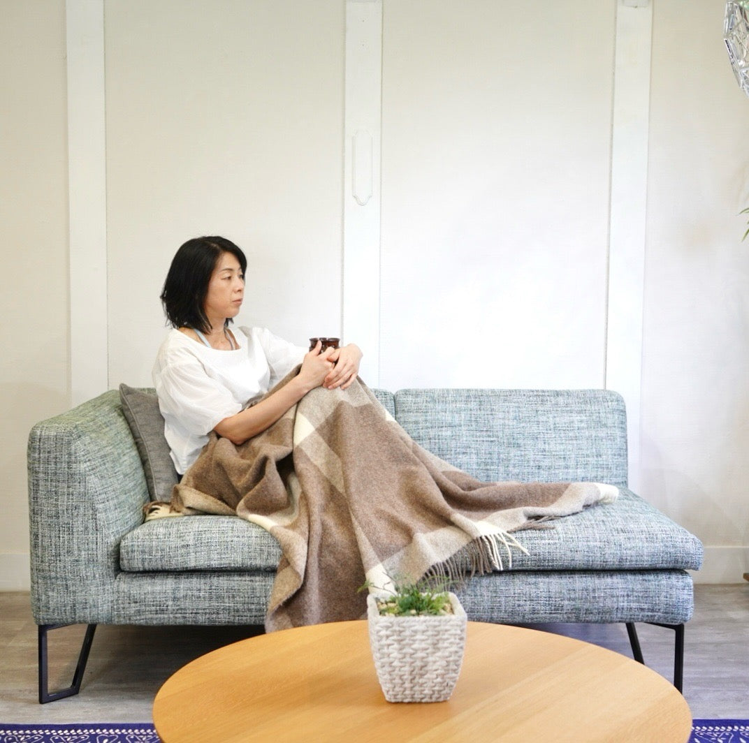 フクラ / HUKLA フィナンシェ / FINANCIER 片肘ソファ 2人掛けソファ N264 AN06 展示品