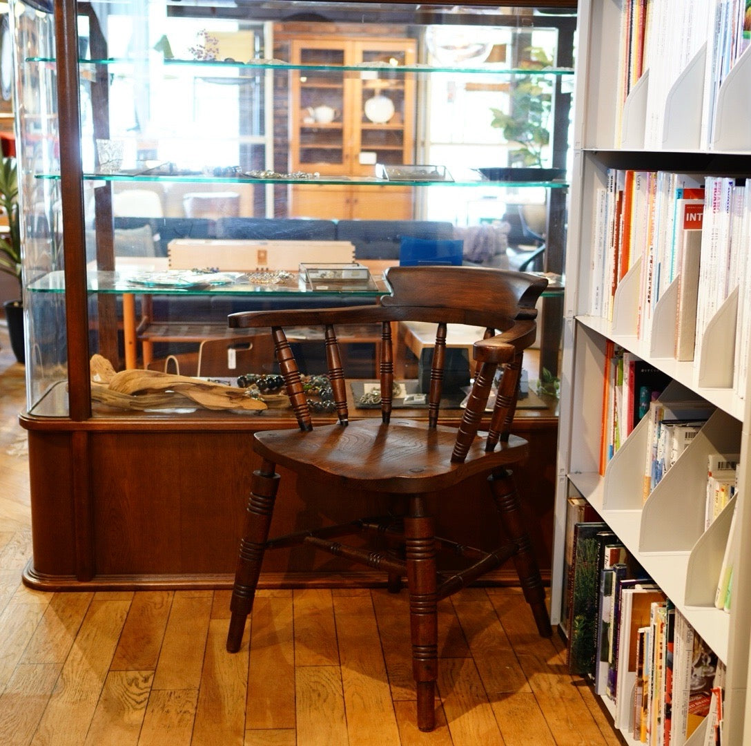 J・エリオット&サン / J.Elliott &Sons キャプテンチェア スモーカーチェア イギリス アンティーク