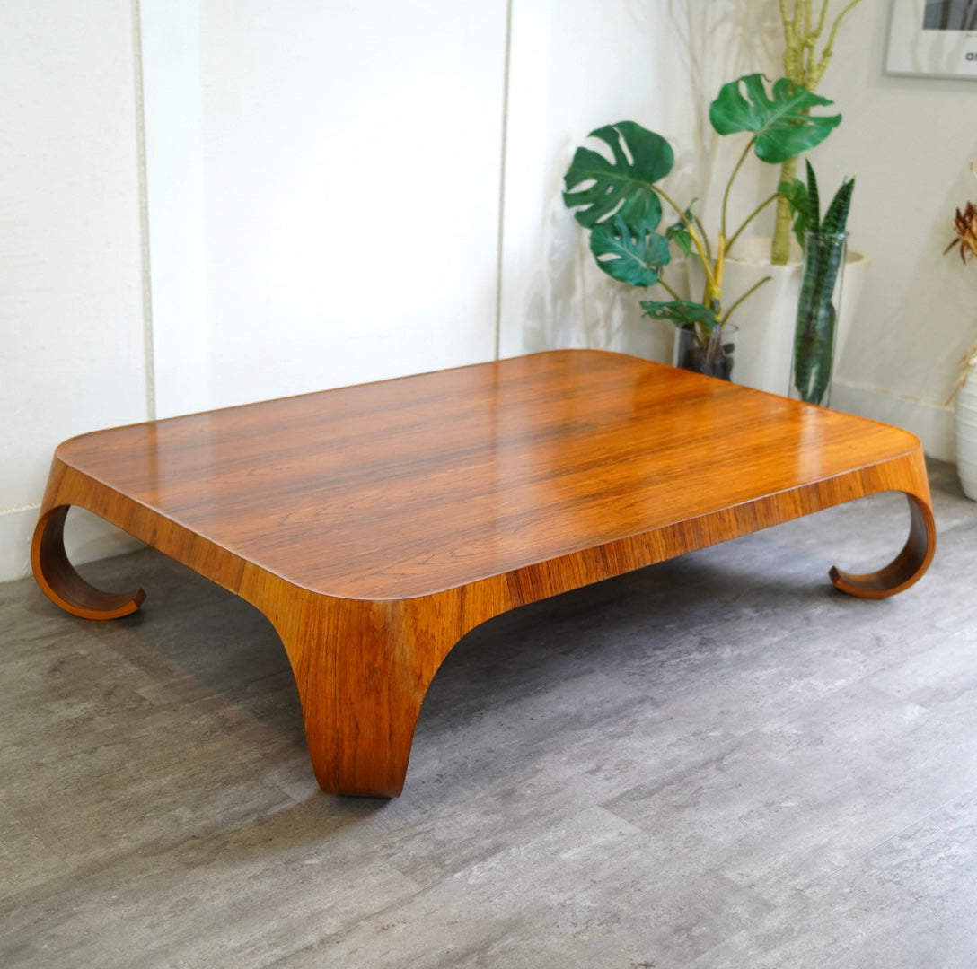 天童木工 / Tendo 水返し 座卓 剣持勇 ジャパニーズモダン  