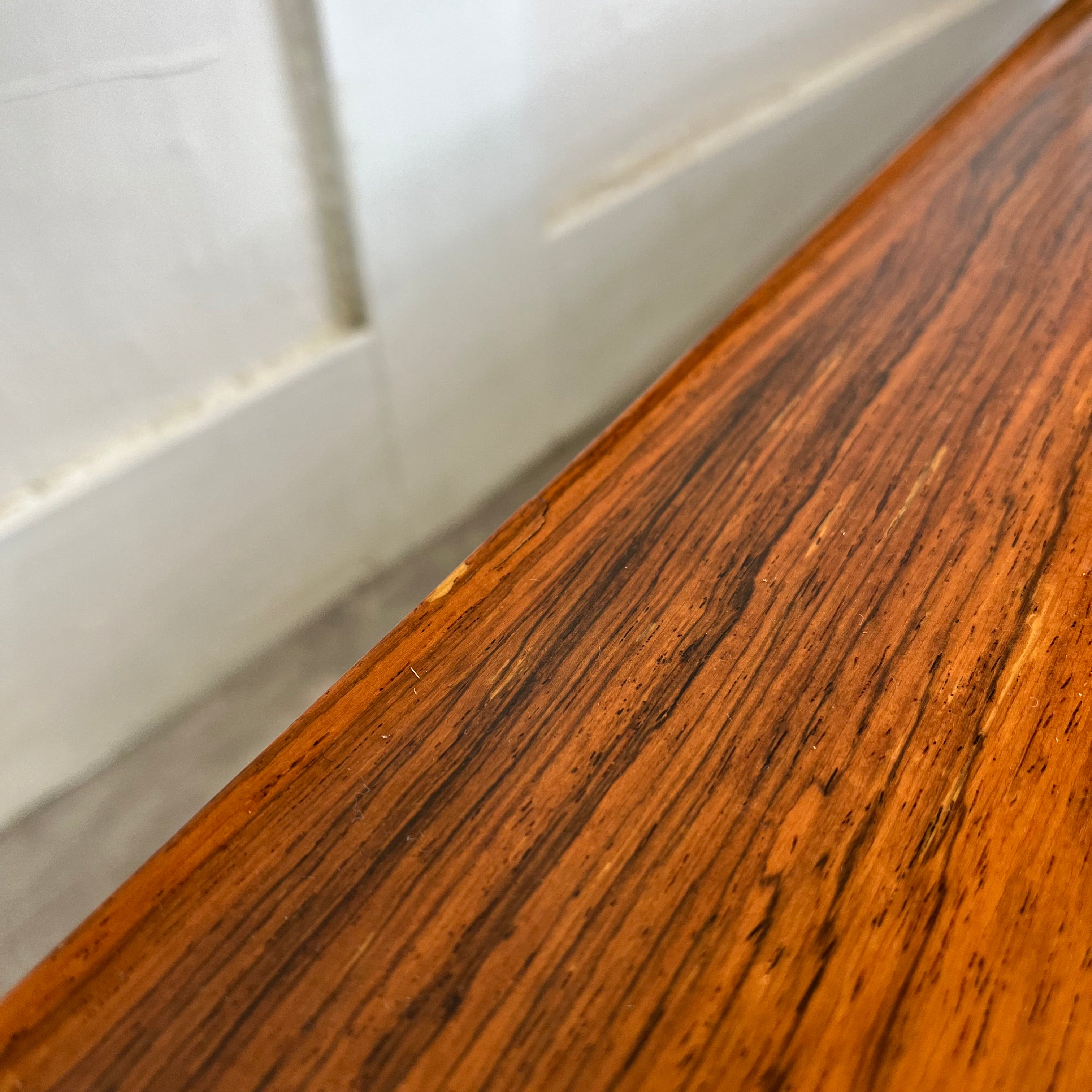 天童木工 / Tendo 水返し 座卓 剣持勇 ジャパニーズモダン ブラジリアンローズウッド ヴィンテージ