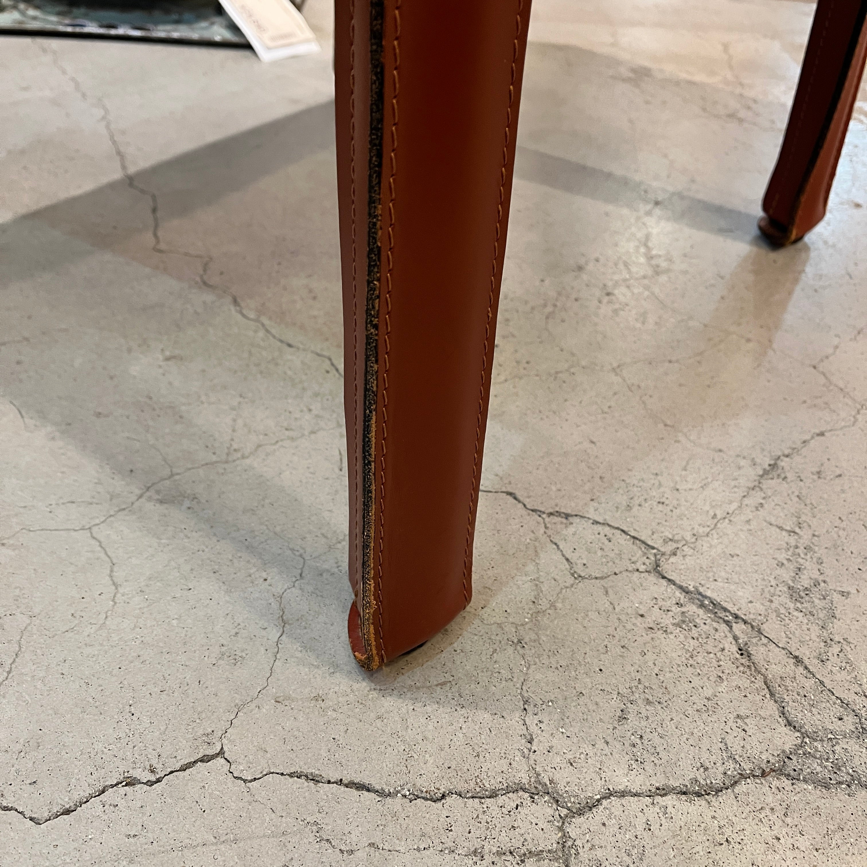 【商談中】カッシーナ / Cassina キャブ / CAB アームチェア 413 赤茶 マリオ・ベリーニ