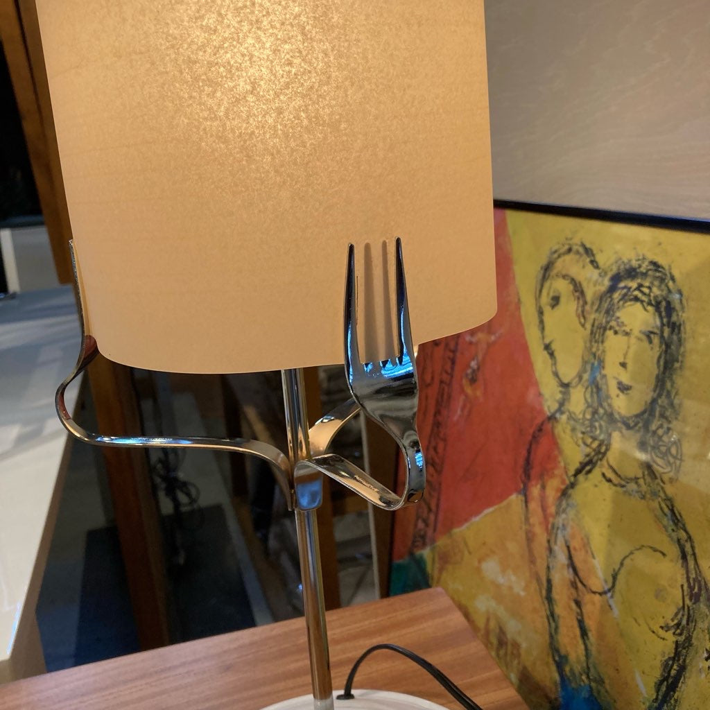 プロドゥツィオーネ・プリヴァータ / Produzione Privata Treforchette テーブルランプ ヤマギワ取り扱い イタリア 中古