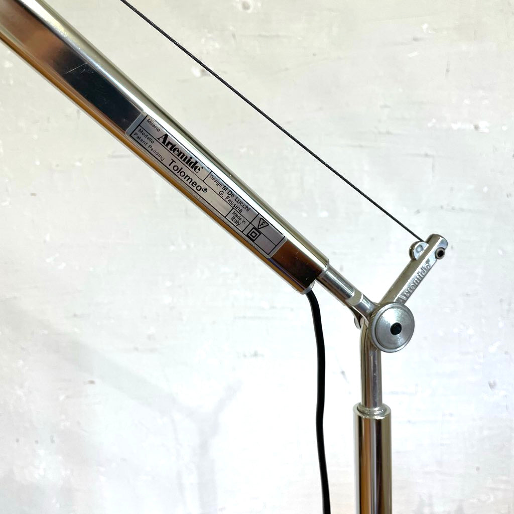 アルテミデ / Artemide トロメオ  テラ / TOLOMEO TERRA フロアライト TOLOMEO Floor シルバー 中古