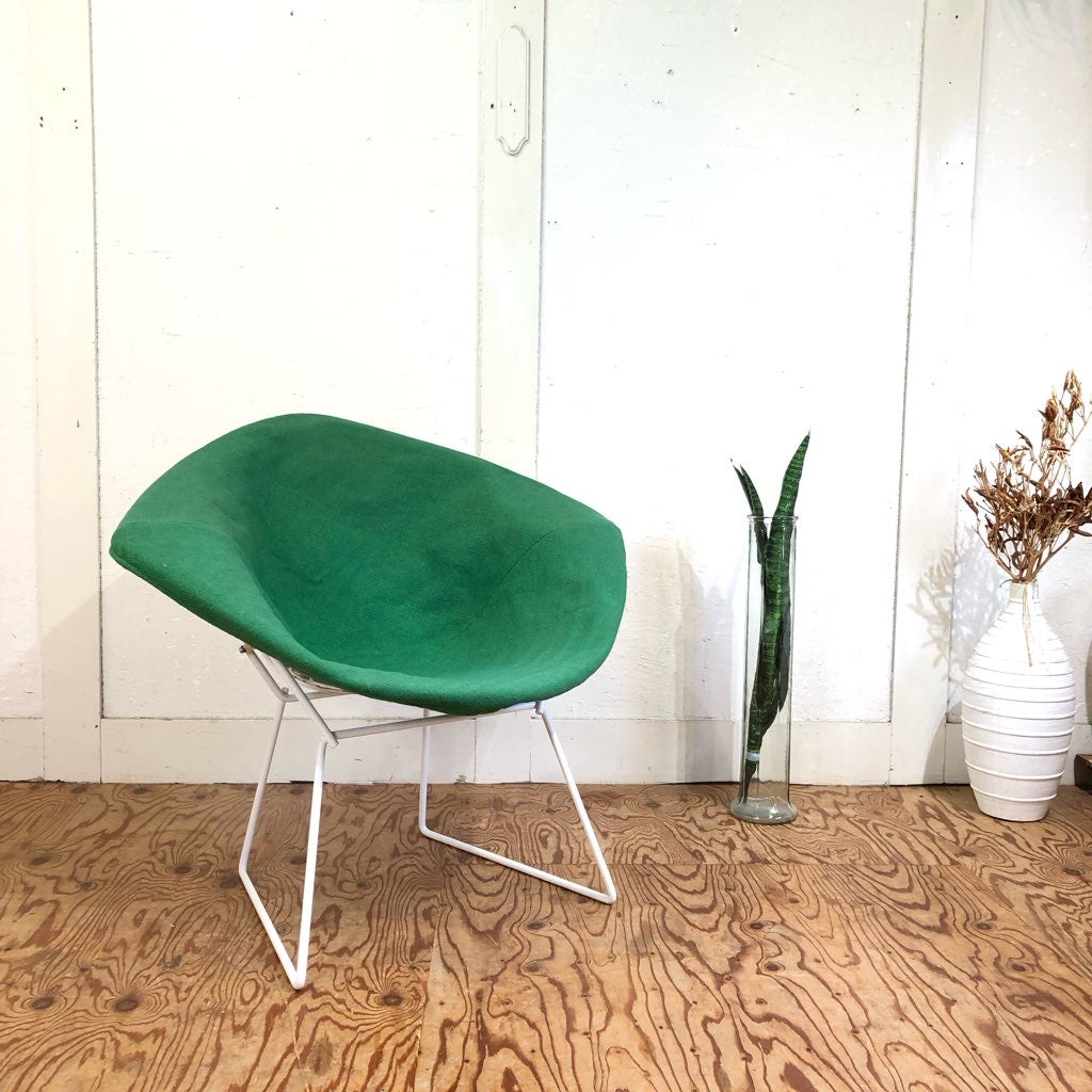 ノル / Knoll ダイヤモンドチェア スモール フルカバー グリーン 