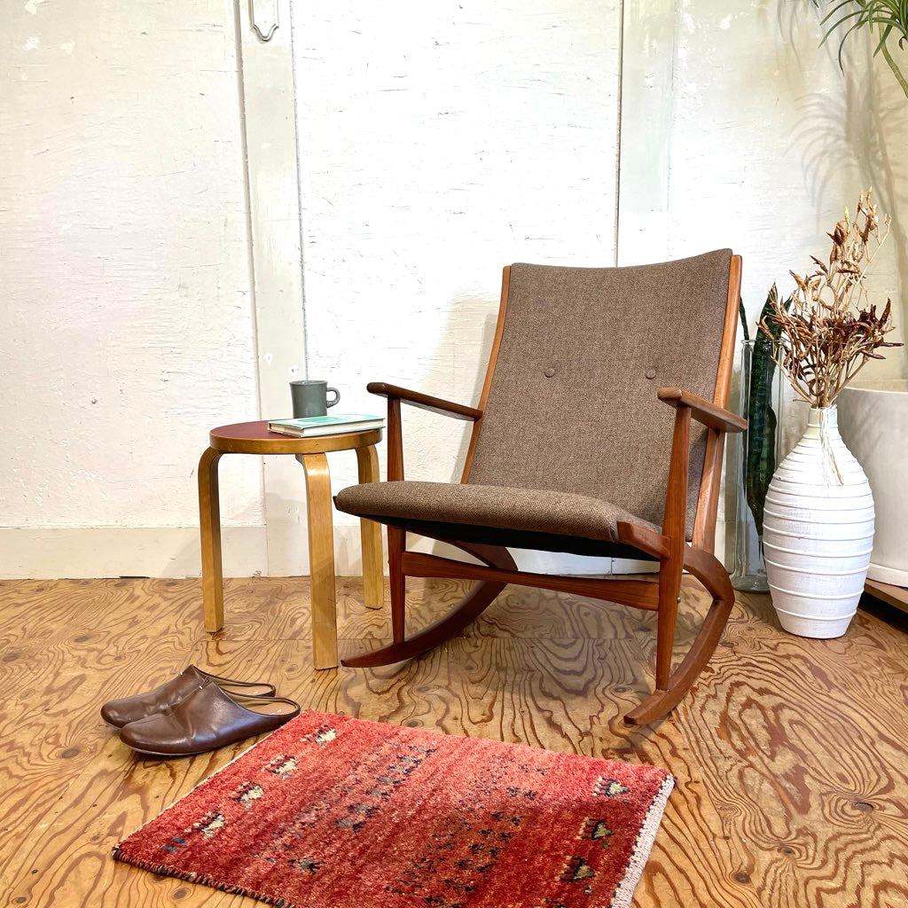 Tønder Møbelværk社 Model 97 ロッキングチェア ソーレン・ジョージ・ジェンセン / Søren Georg Jensen チーク材 ヴィンテージ