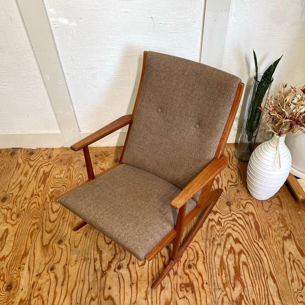 Tønder Møbelværk社 Model 97 ロッキングチェア ソーレン・ジョージ・ジェンセン / Søren Georg Jensen チーク材 ヴィンテージ