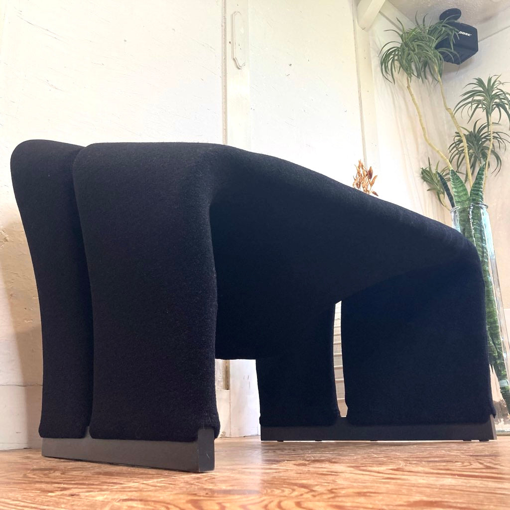 アーティフォート / Artifort グルーヴィー / groovyチェア ブラック ホウトク取扱い 中古