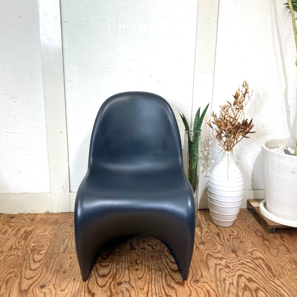 ヴィトラ / Vitra パントンチェア / Panton Chair ブラック ポリプロピレン 中古