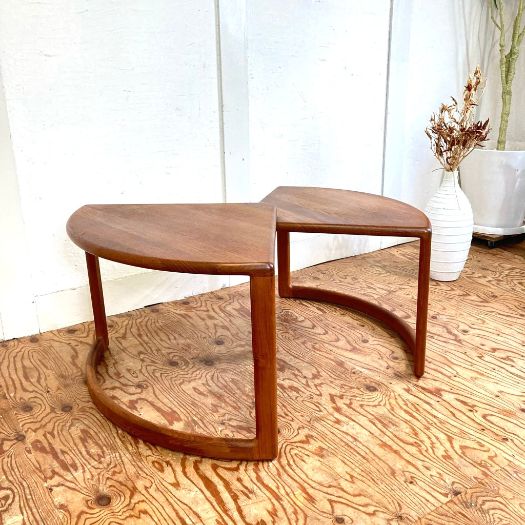 DANLINE ネストテーブル サイドテーブル 北欧 デンマーク ヴィンテージ <i>動画</i>