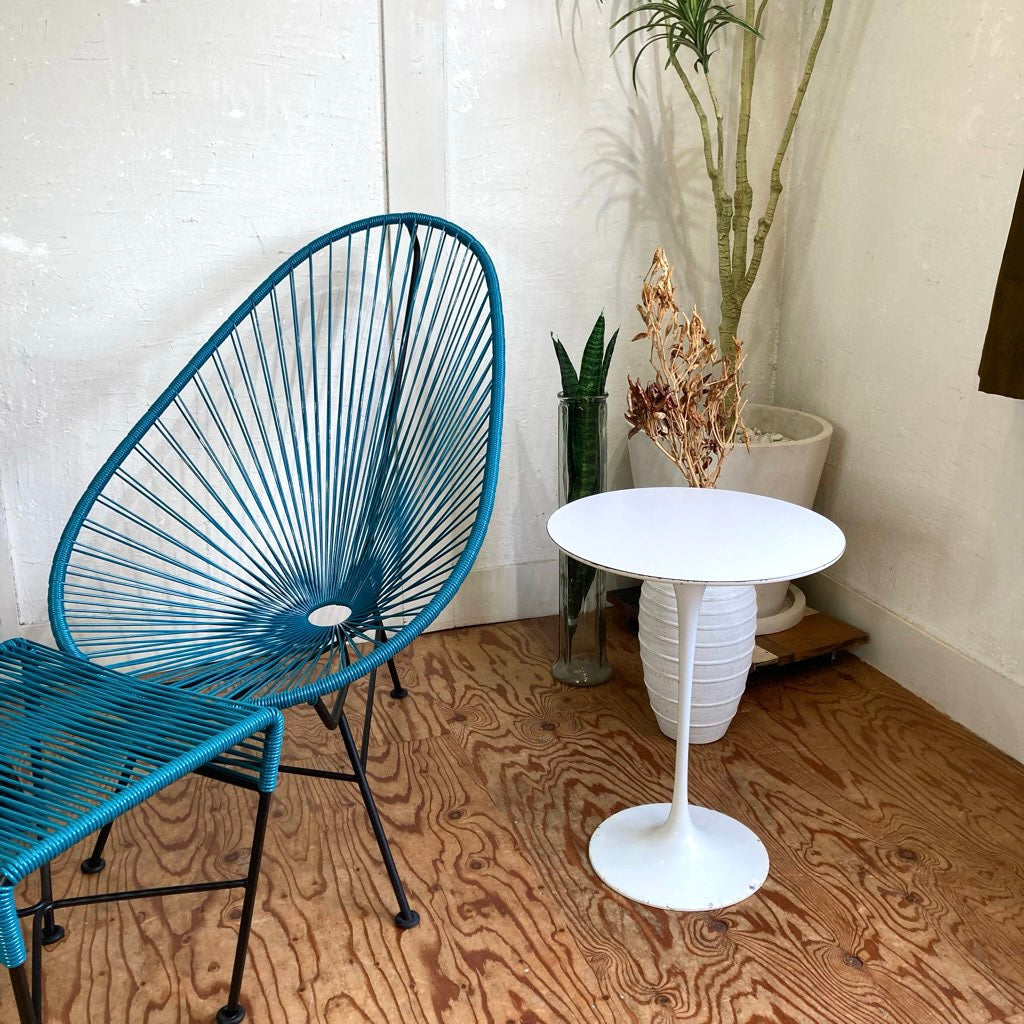 ノル / Knoll チューリップテーブル サイドテーブル 小 直径40cm エーロサーリネン ラウンド 【3】 ヴィンテージ