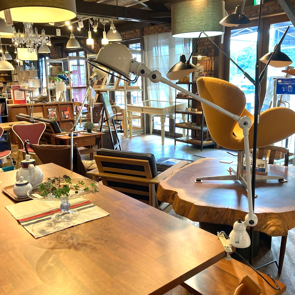 ジェルデ / JIELDE 2アーム デスクランプ クランプ インダストリアル ヴィンテージ