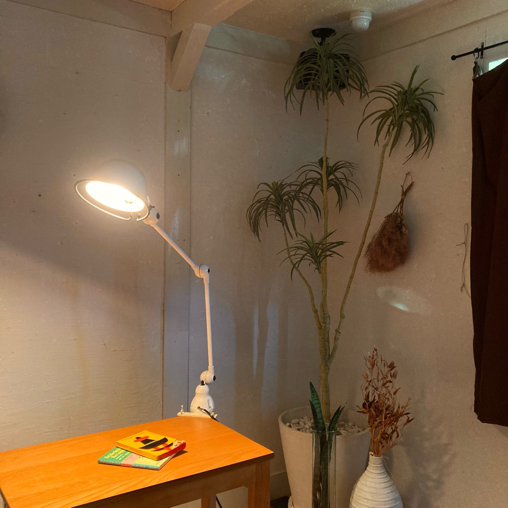 ジェルデ / JIELDE 2アーム デスクランプ クランプ インダストリアル ヴィンテージ