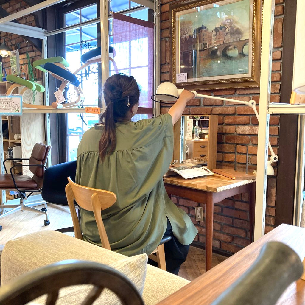 ジェルデ / JIELDE 2アーム デスクランプ クランプ インダストリアル ヴィンテージ