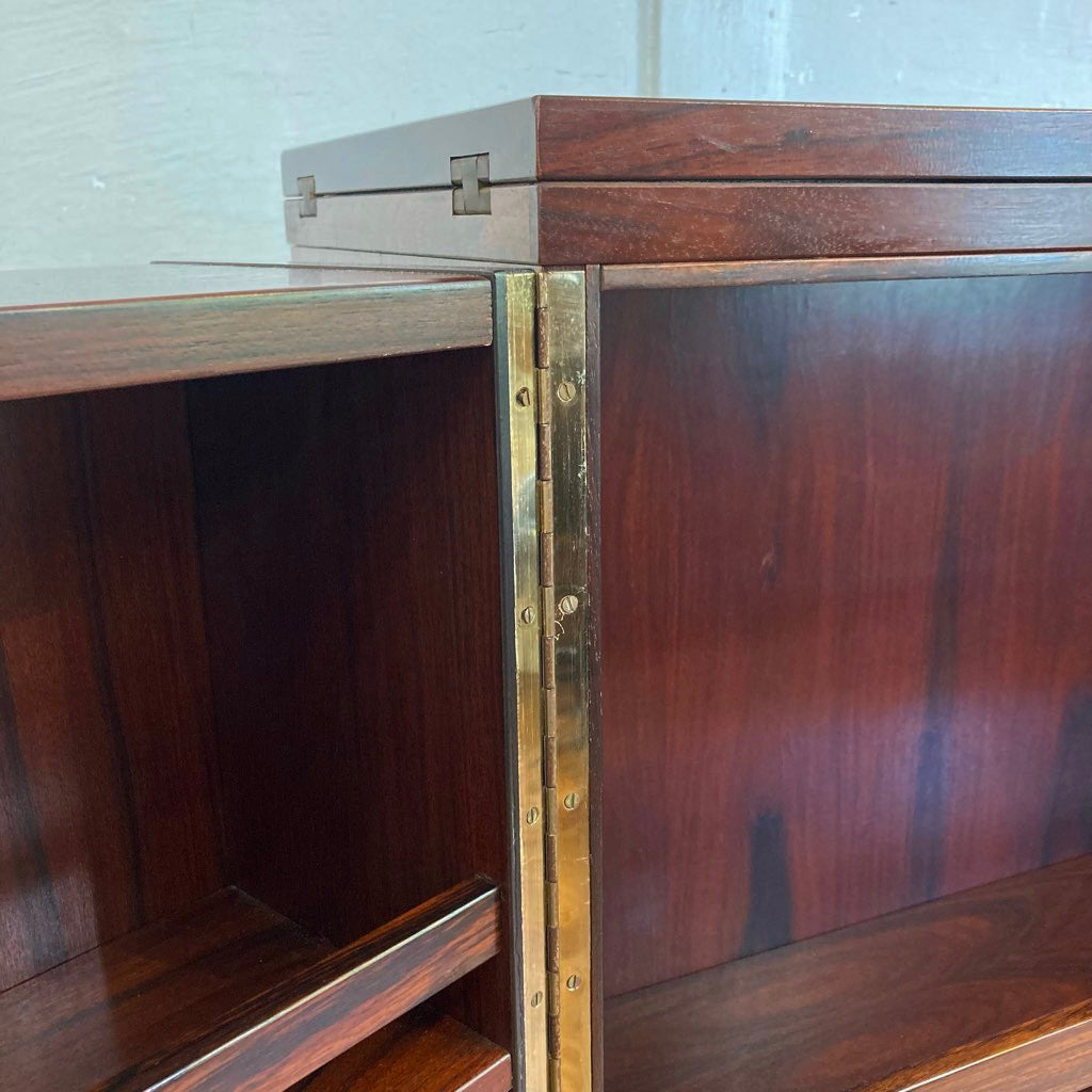 バーキャビネット ワゴン 北欧 ローズウッド ヴィンテージ