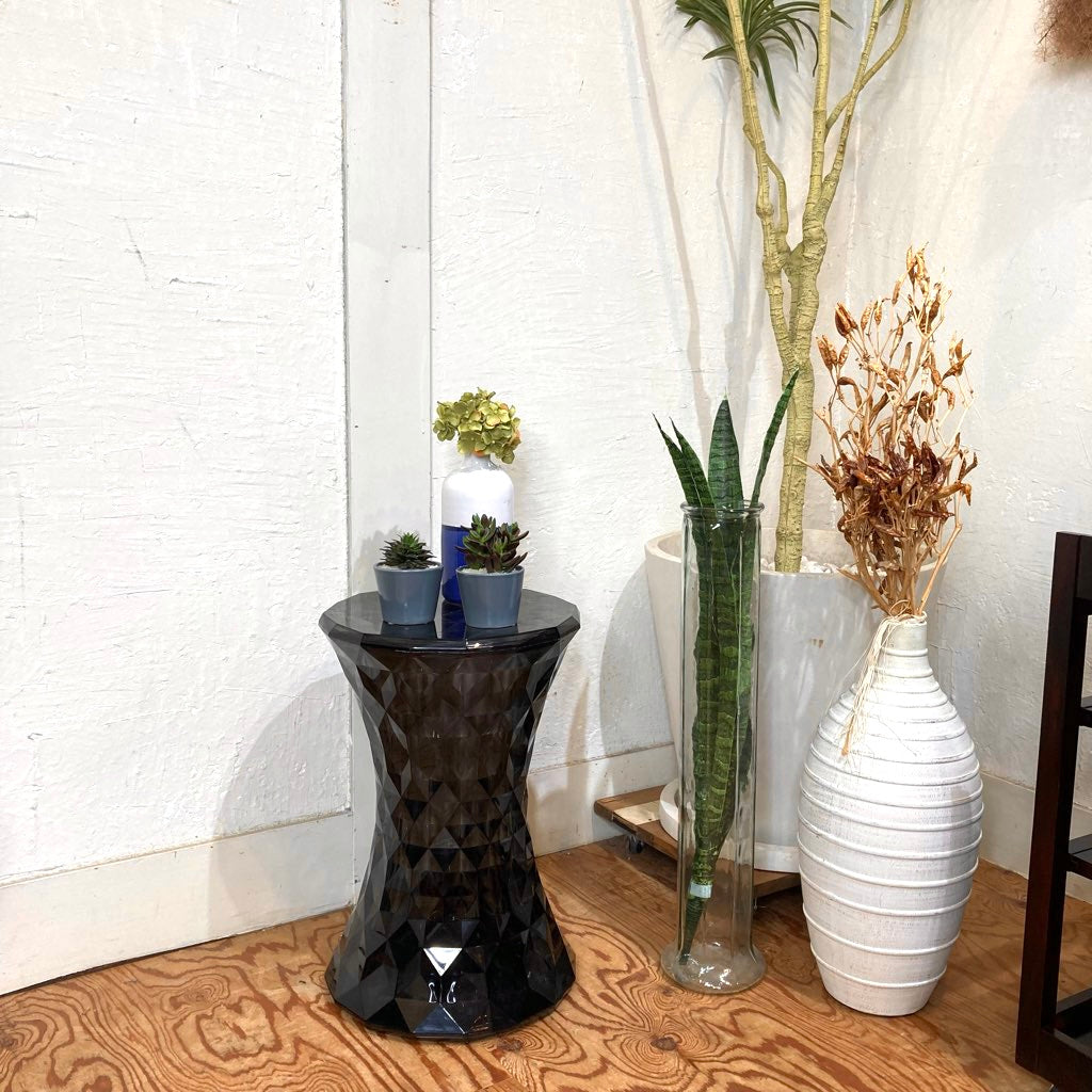 カルテル / Kartell ストーンチェア / STONE スツール スモーク 中古 