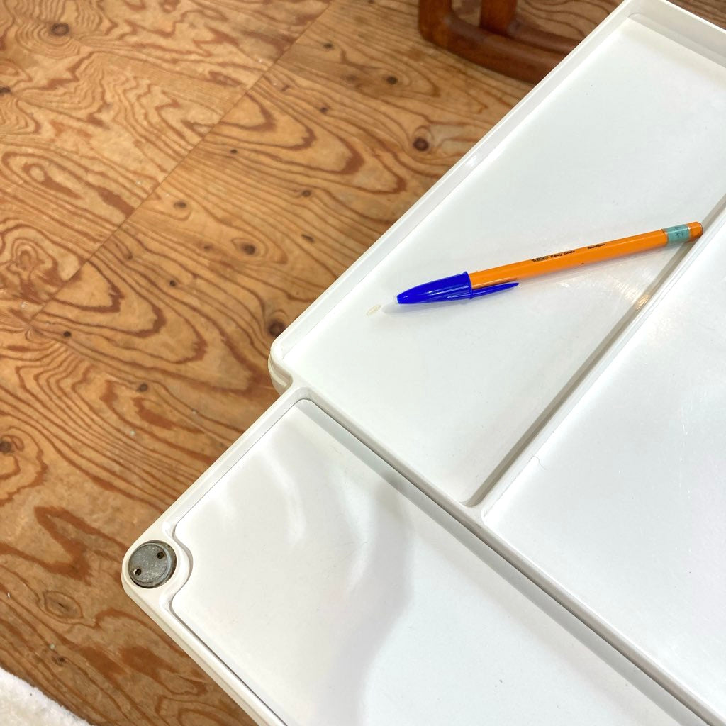 B-LINE ボビーワゴン 2段2トレイ ホワイト  中古