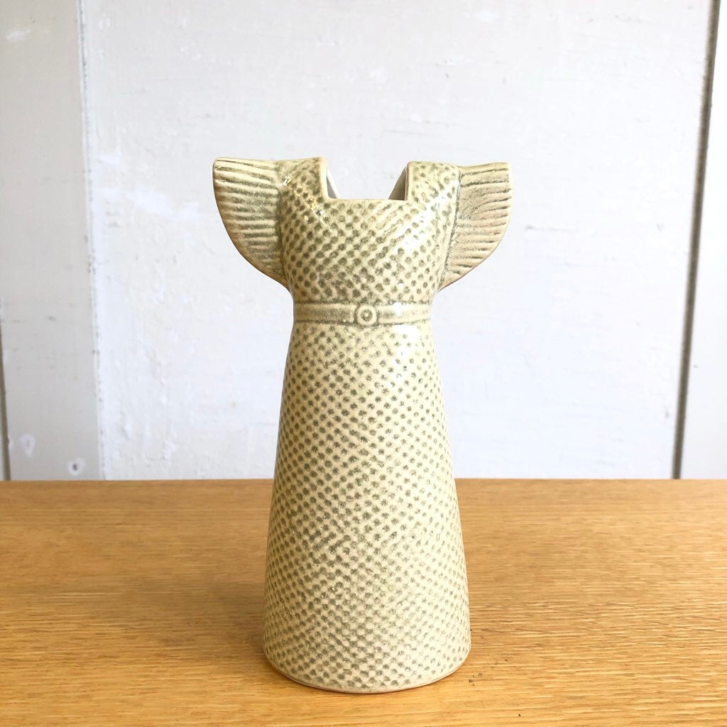 リサ・ラーソン/ Lisa Larson ドレス 花瓶 陶器 中古 置物 雑貨 ワード 