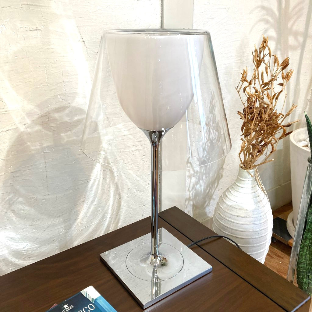 フロス / FLOS Kトライブ / K TRIBE T1 GLASS テーブルランプ ガラス フィリップ・スタルク 照明 中古