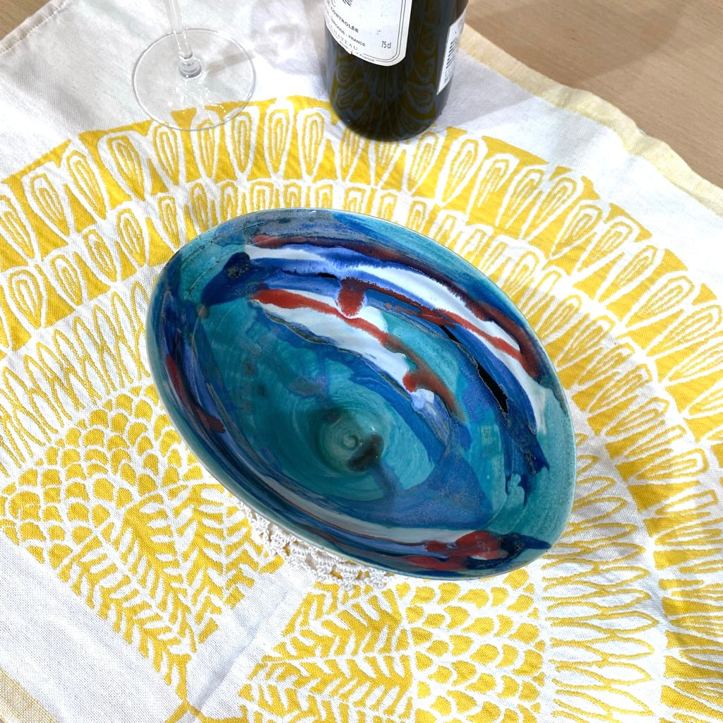 ニューヨーク作家 花器 花瓶 オブジェ 中古