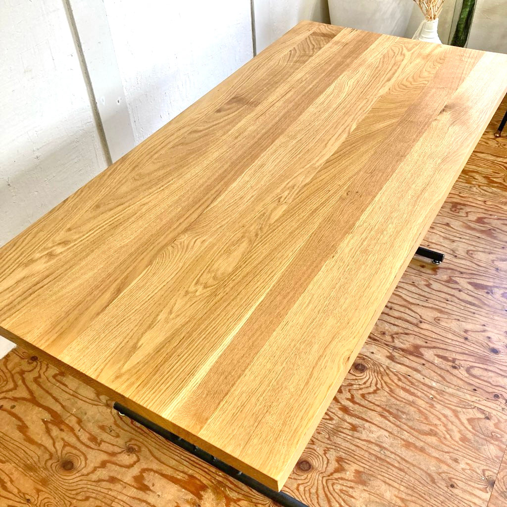 クラッシュゲート / CRASH GATE ノットアンティークス / Knot antiques  グリット テーブル 1400 ダイニング テーブル  オーク無垢材 中古