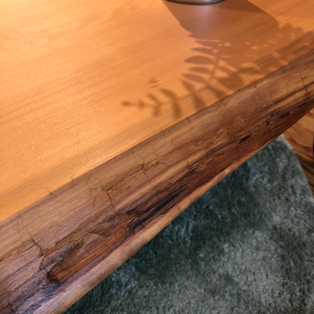 不要になった座卓のサクラ一枚板から作った ローテーブル リメイク家具 再生家具 リバイブモブラープロジェクト<i>動画</i>