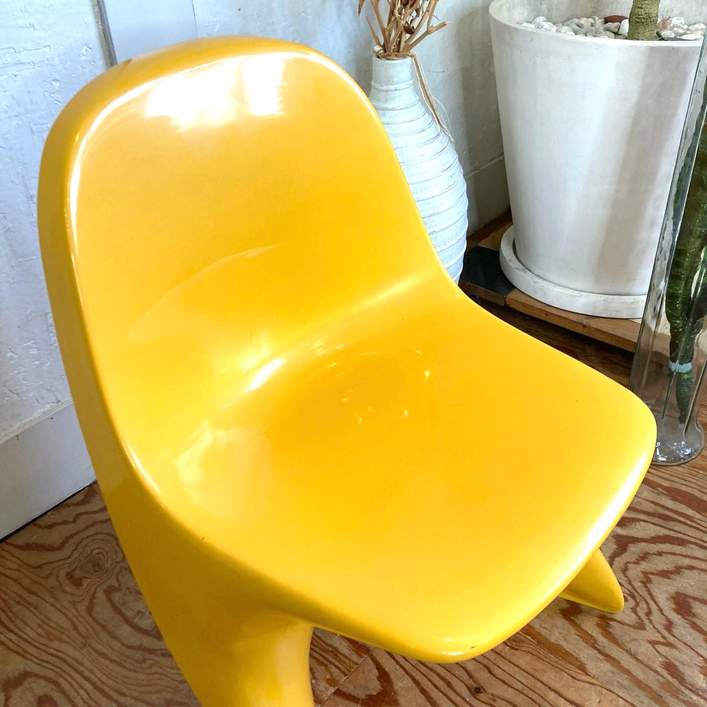 カサラ / CASALA  カサリノ / Casalino1 キッズチェア イエロー ヴィンテージ